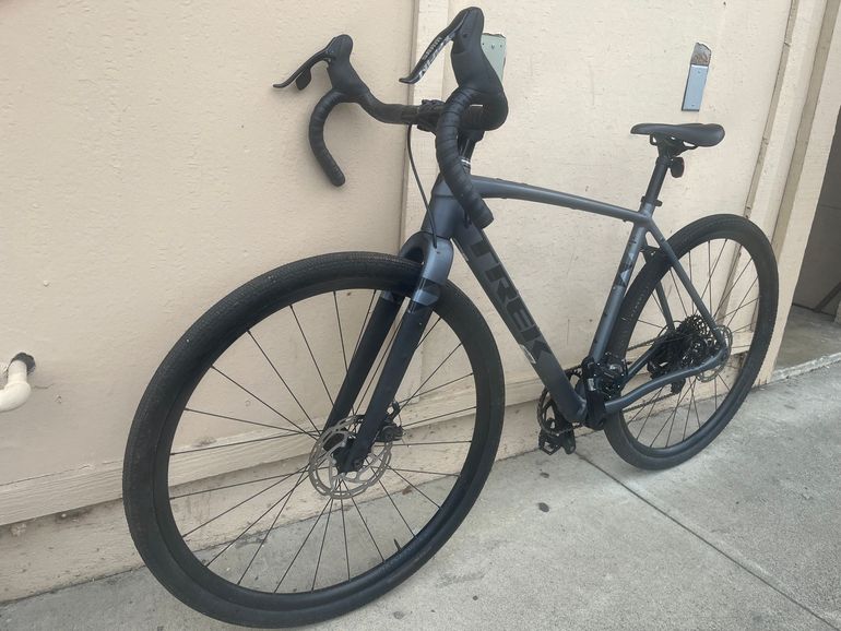 Used Trek Checkpoint SRAM Apex 2025 Road & Gravel, Light Gray — image 2 of 16