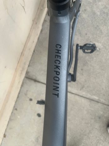 Used Trek Checkpoint SRAM Apex 2025 Road & Gravel, Light Gray — image 15 of 16