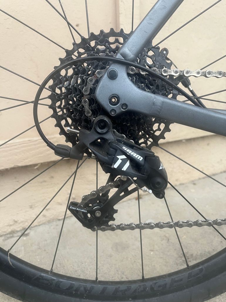Used Trek Checkpoint SRAM Apex 2025 Road & Gravel, Light Gray — image 4 of 16