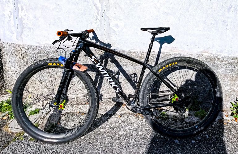 Used Specialized S-Works Epic Hardtail 2021 2021 Mountainbike, Nero — image 2 of 7