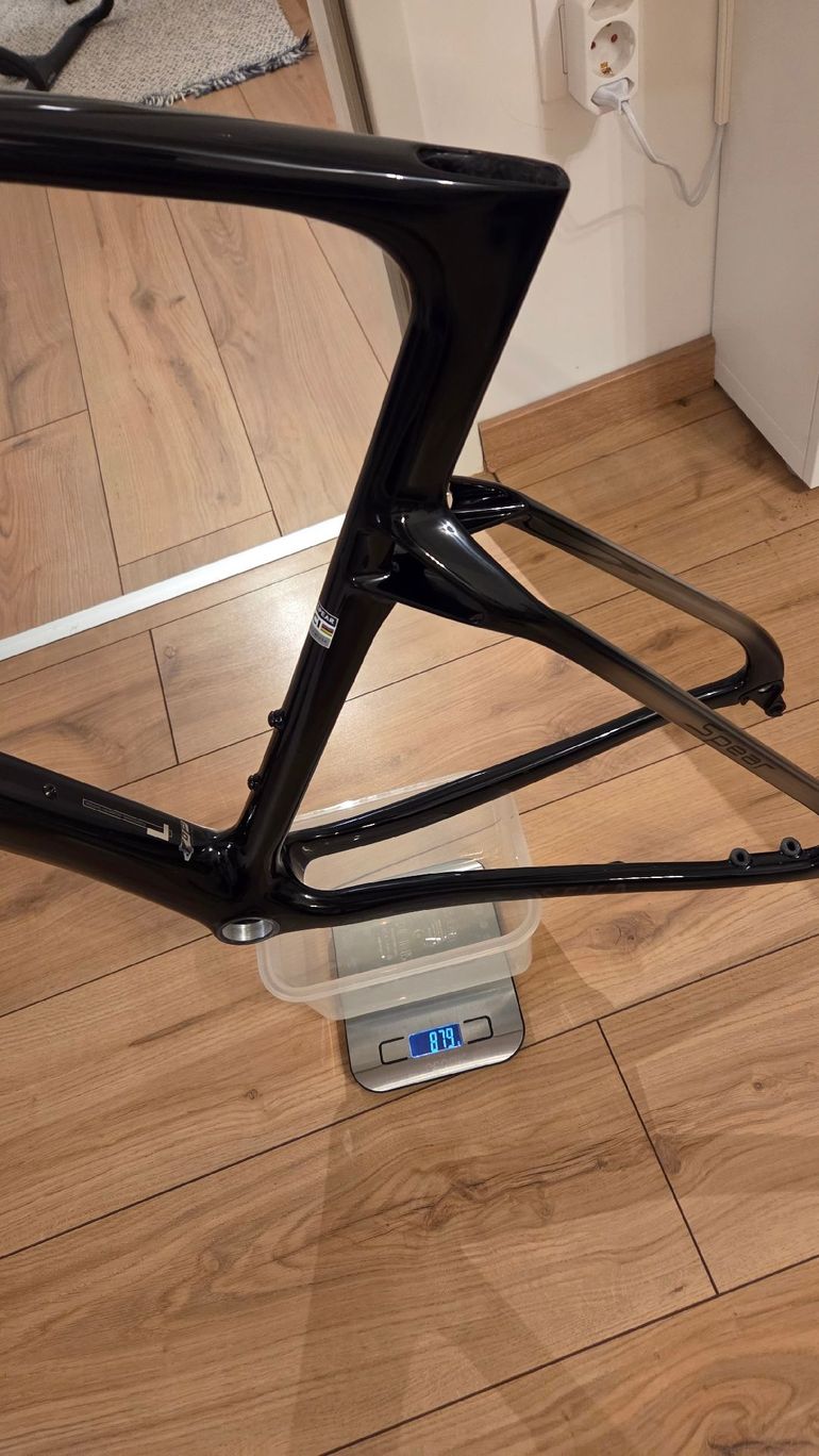 Used Seka Seka Custom Frameset 2026 Road & Gravel, Gris claro — image 5 of 7
