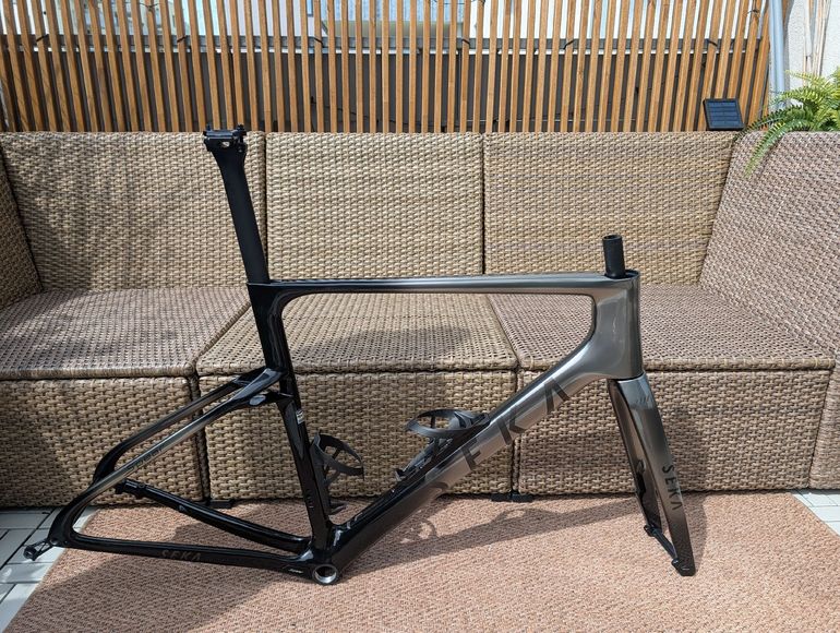 Used Seka Custom Frameset 2026 Road & Gravel, Light Gray — image 5 of 15