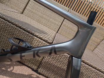 Used Seka Custom Frameset 2026 Road & Gravel, Light Gray — image 7 of 15
