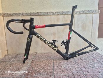 Used Colnago v3rs Colnago v3rs Custom Frameset 2022 Road & Gravel, Black — image 7 of 7