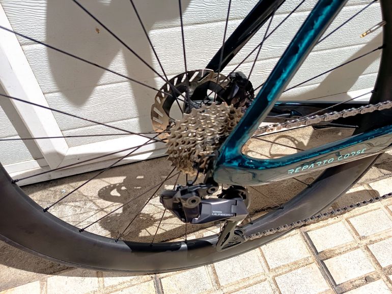 Used BIANCHI OLTRE RC REPARTO CORSE 140 TH ANIVERSARIO CUADRO 001 EXCLUSIVO TOPE GAMA BIANCHI OLTRE RC REPARTO CORSE 140 TH ANIVERSARIO CUADRO 001 EXCLUSIVO TOPE GAMA Custom Shimano Ultegra Di2 2026 Road & Gravel, Green — image 22 of 31