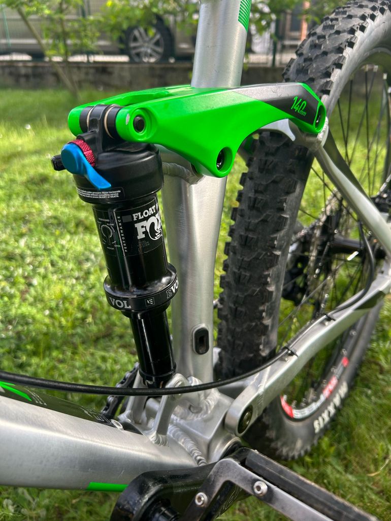 Used CUBE STEREO 140 HPA Pro 27.5 2017 2017 Mountainbike, Green, 27.5 — image 9 of 14