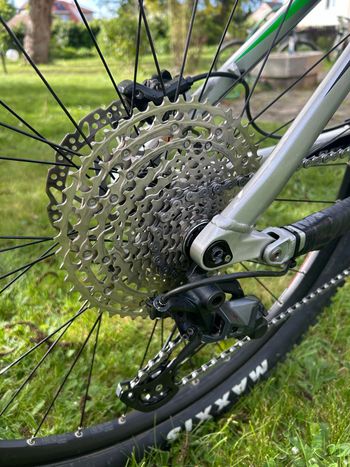 Used CUBE STEREO 140 HPA Pro 27.5 2017 2017 Mountainbike, Green, 27.5 — image 13 of 14