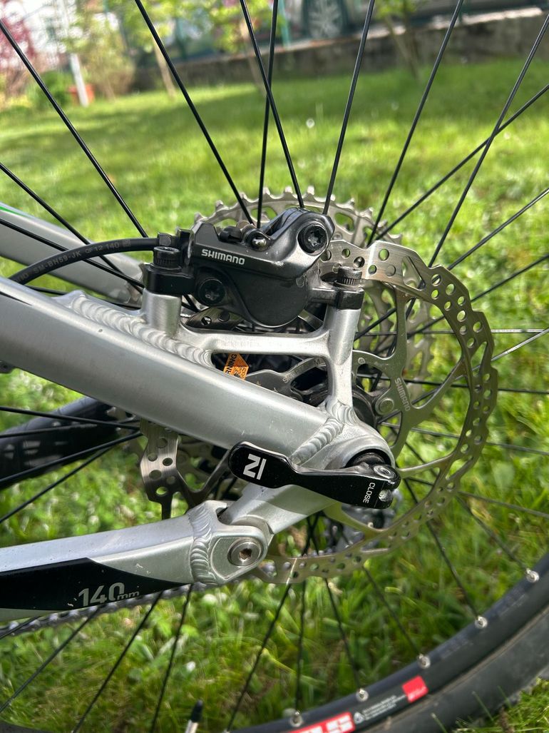 Used CUBE STEREO 140 HPA Pro 27.5 2017 2017 Mountainbike, Green, 27.5 — image 7 of 14