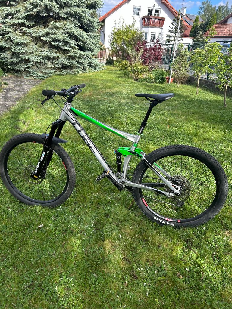 Used CUBE STEREO 140 HPA Pro 27.5 2017 2017 Mountainbike, Green, 27.5 — image 3 of 14
