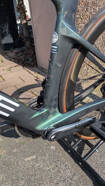 Used CUBE LITENING AERO C:68X SLX 2023 2023 Road & Gravel, Verde — image 5 of 16