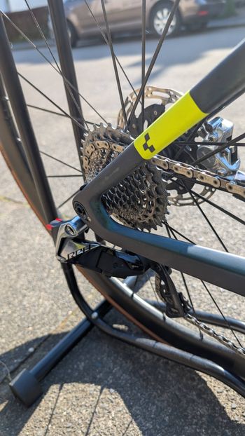 Used CUBE LITENING AERO C:68X SLX 2023 2023 Road & Gravel, Verde — image 13 of 16