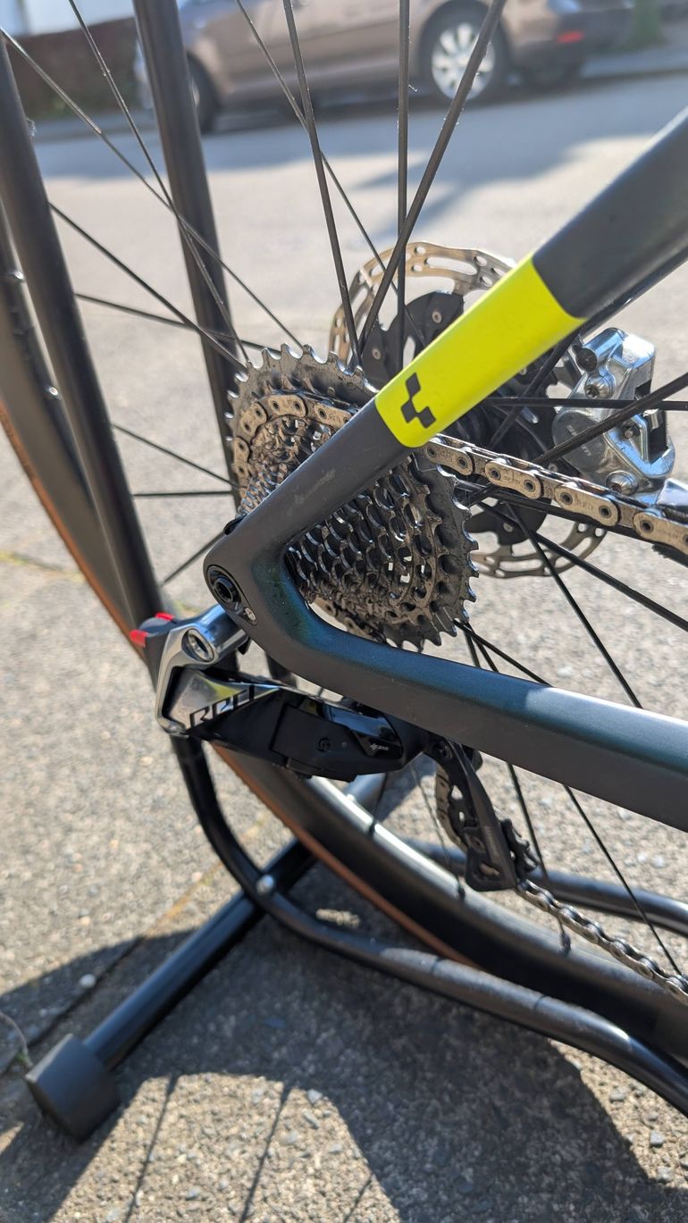 Used CUBE LITENING AERO C:68X SLX 2023 2023 Road & Gravel, Verde — image 13 of 16