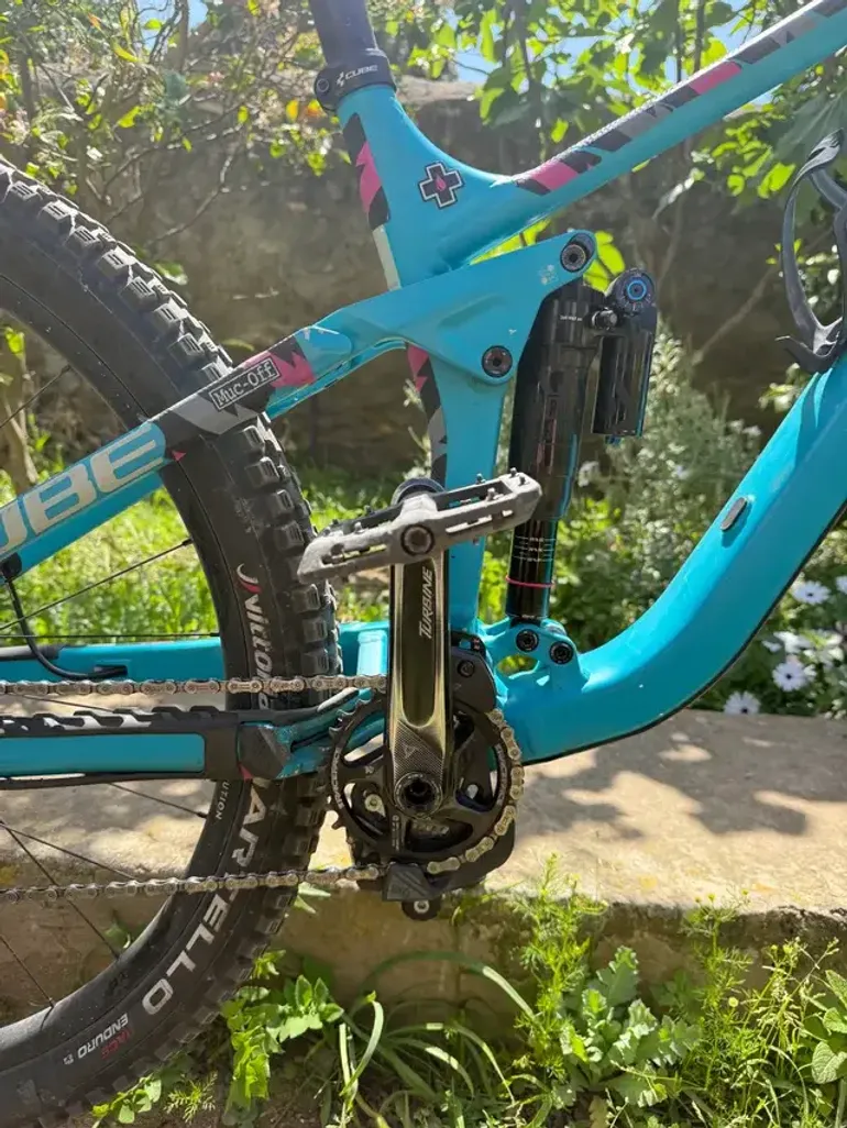 Used CUBE STEREO ONE77 RACE 29 2023 2023 Mountainbike, Blue, 29 — image 3 of 9