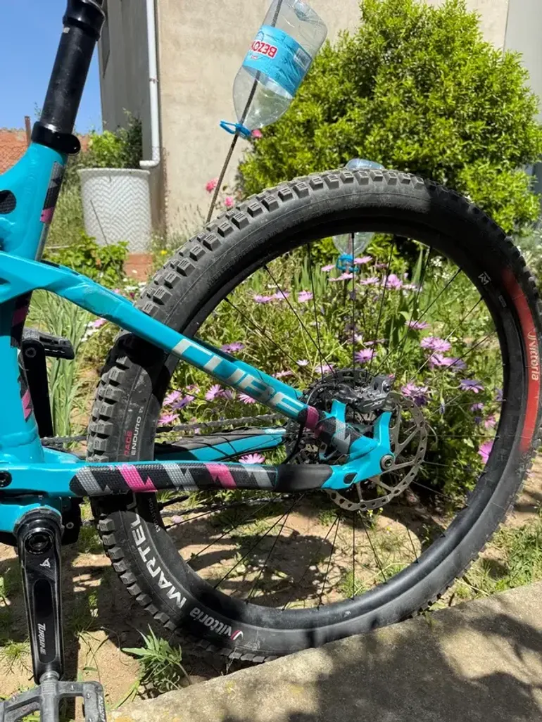 Used CUBE STEREO ONE77 RACE 29 2023 2023 Mountainbike, Blue, 29 — image 6 of 9