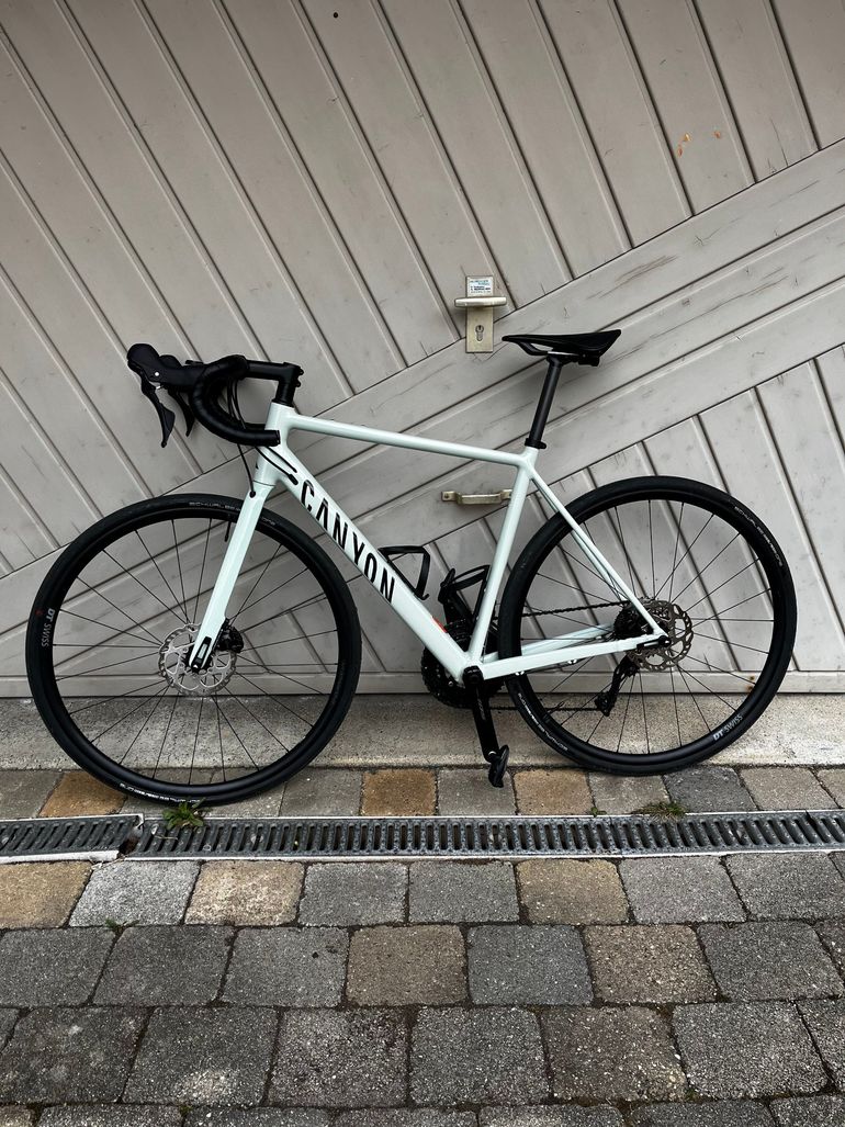 Used Canyon Endurace 7 RAW 2024 2024 Road & Gravel, Green — image 2 of 5