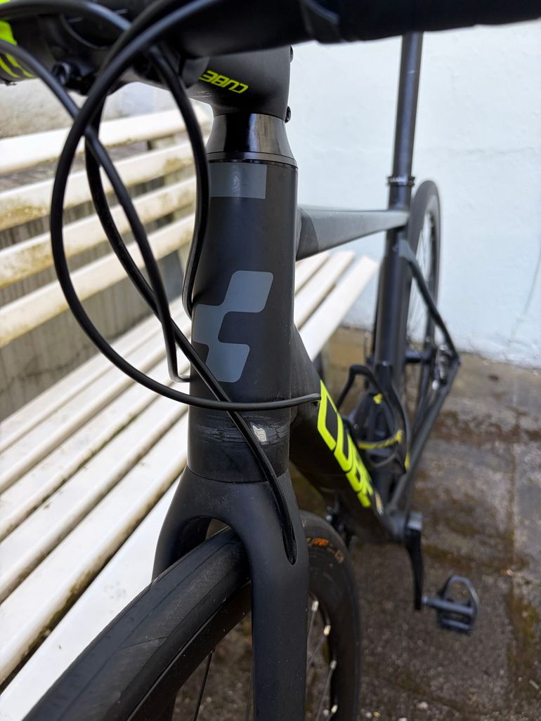 Used CUBE ATTAIN PRO 2021 2021 Road & Gravel, Nero — image 5 of 7