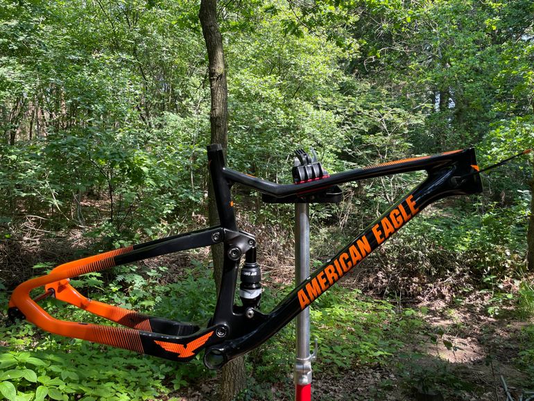 Used American Eagle Flow Frameset 2020 Mountainbike, Black — image 1 of 12
