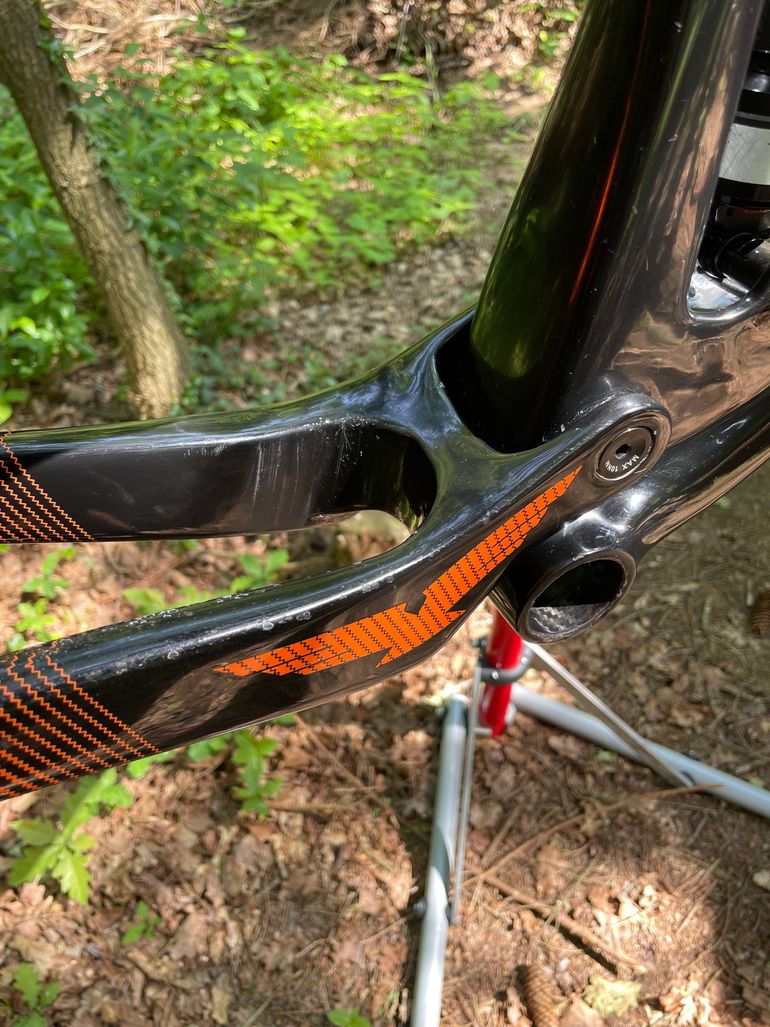 Used American Eagle Flow Frameset 2020 Mountainbike, Black — image 7 of 12