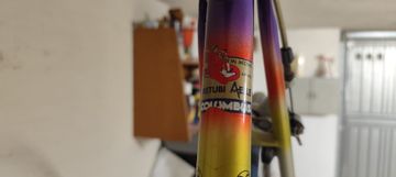 Detto Pietro Custom Shimano 105 1995 Road & Gravel usato, Rosso — immagine 3 di 13