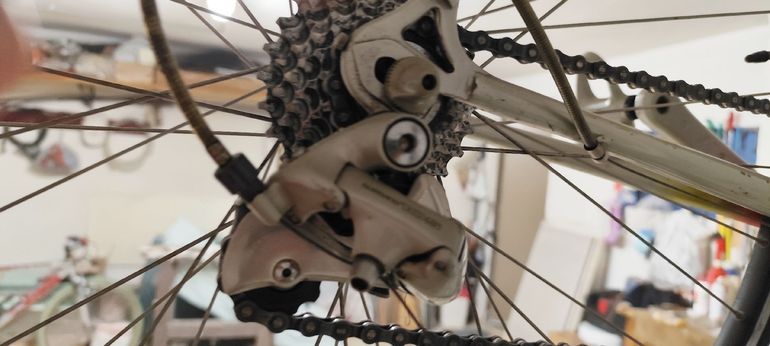 Used Detto Pietro Detto Pietro Custom Shimano 105 1995 Road & Gravel, Rosso — image 13 of 13