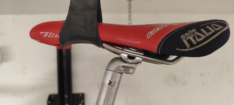 Used Detto Pietro Detto Pietro Custom Shimano 105 1995 Road & Gravel, Rosso — image 9 of 13