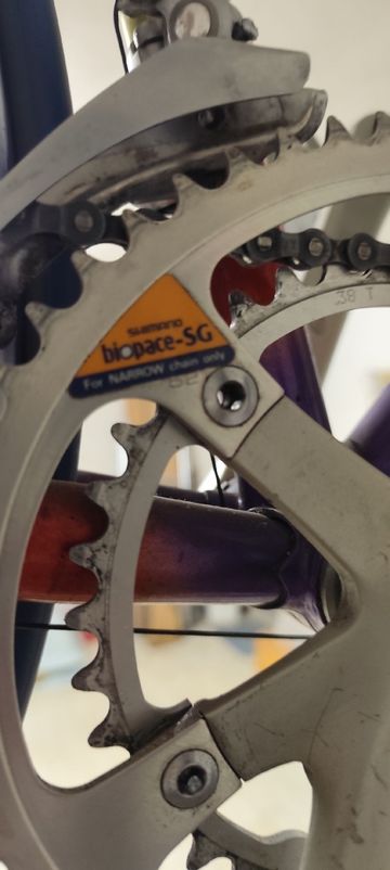 Detto Pietro Custom Shimano 105 1995 Road & Gravel usato, Rosso — immagine 11 di 13