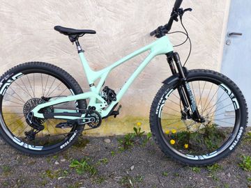 Used Evil Following Sram Eagle Transmission X0 2023 Mountainbike, Blue — image 2 of 8
