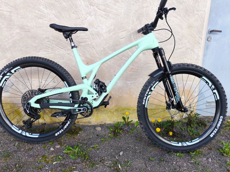 Used Evil Following Sram Eagle Transmission X0 2023 Mountainbike, Blue — image 2 of 8