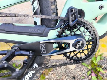 Used Evil Following Sram Eagle Transmission X0 2023 Mountainbike, Blue — image 7 of 8