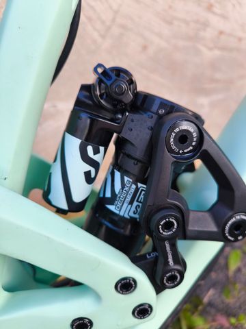 Used Evil Following Sram Eagle Transmission X0 2023 Mountainbike, Blue — image 6 of 8