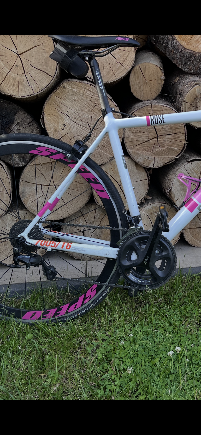 Used Rose Pro sl Shimano 105 2018 Road & Gravel, Bianco — image 3 of 3
