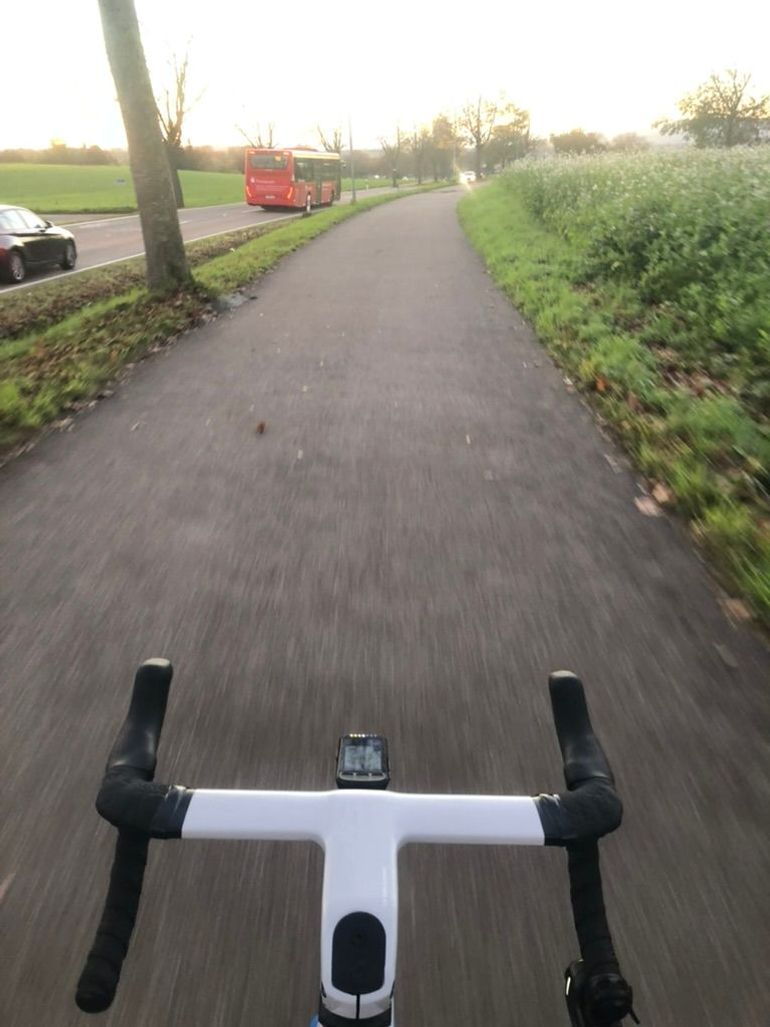 Used CUBE LITENING AERO C:68X RACE 2022 2022 Road & Gravel, Grigio chiaro — image 6 of 7