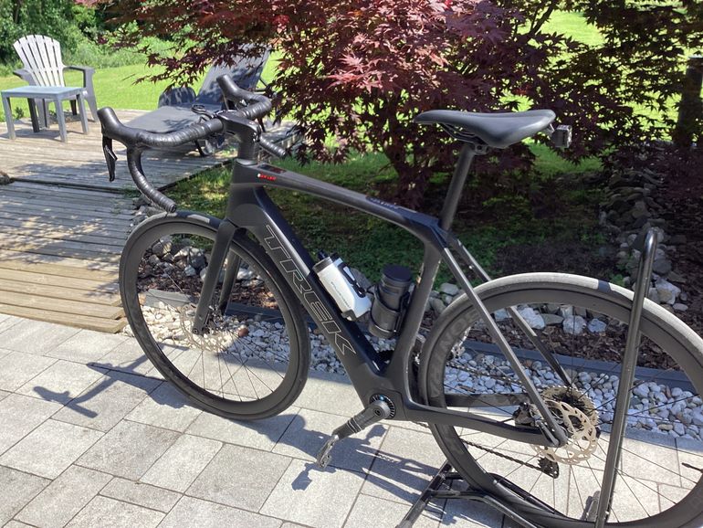 Used Trek Domane+ SLR 6 2024 2024 Road & Gravel, Black — image 1 of 6