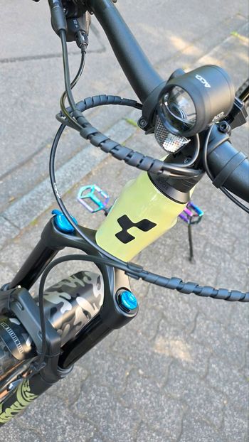 Used CUBE Cube Stereo 140 SL 2022 Mountainbike, Green — image 4 of 32