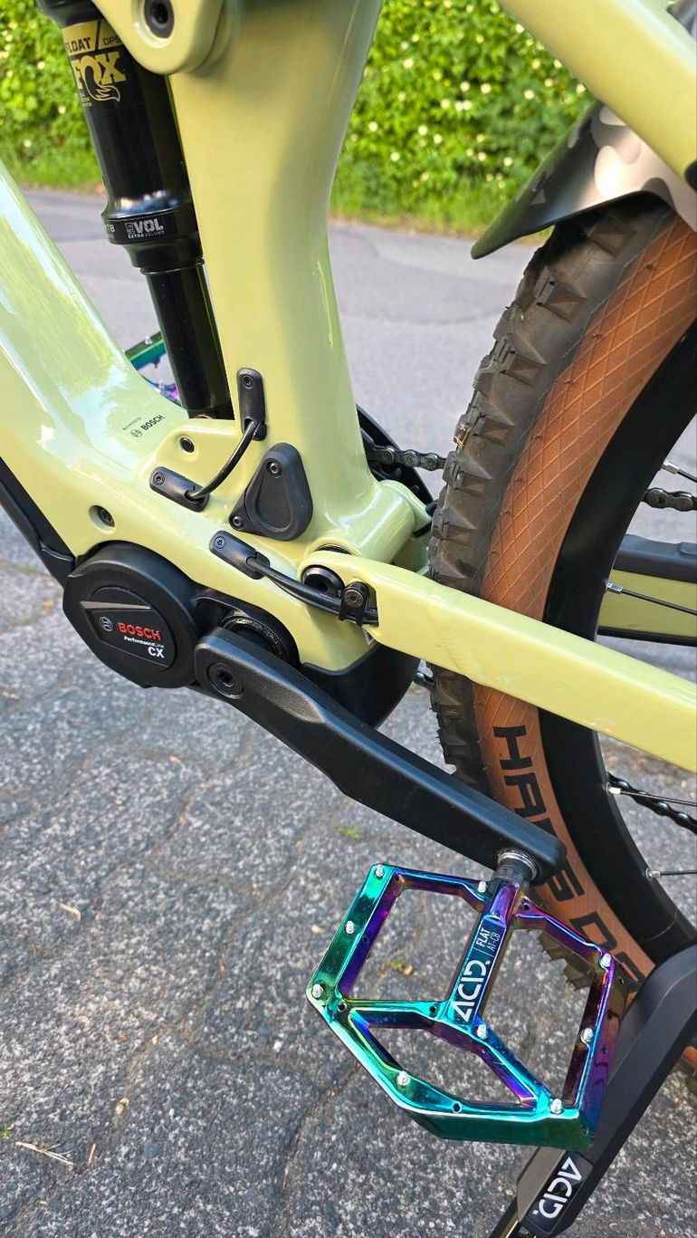 Used CUBE Cube Stereo 140 SL 2022 Mountainbike, Green — image 9 of 32