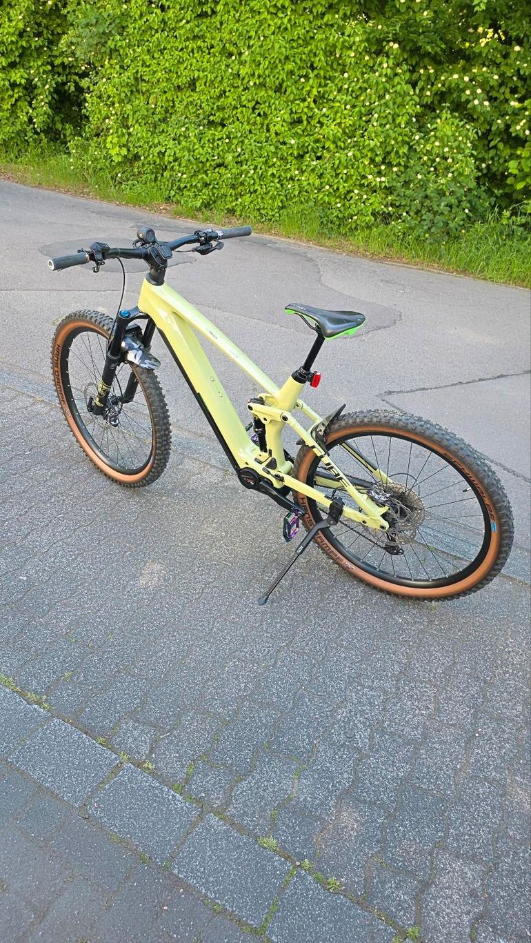 Used CUBE Cube Stereo 140 SL 2022 Mountainbike, Green — image 17 of 32