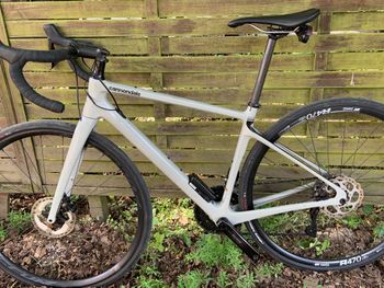 Used Cannondale Synapse Carbon 2 LE 2023 2023 Road & Gravel, Light Gray — image 6 of 9