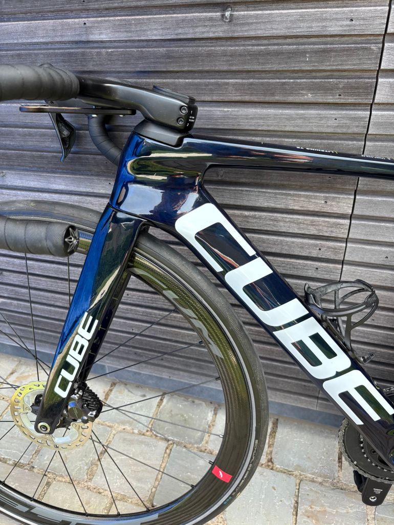 Used CUBE Litening AERO C68x 2024 Road & Gravel, Blu — image 6 of 12