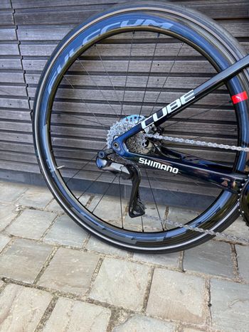 Used CUBE Litening AERO C68x 2024 Road & Gravel, Blu — image 4 of 12