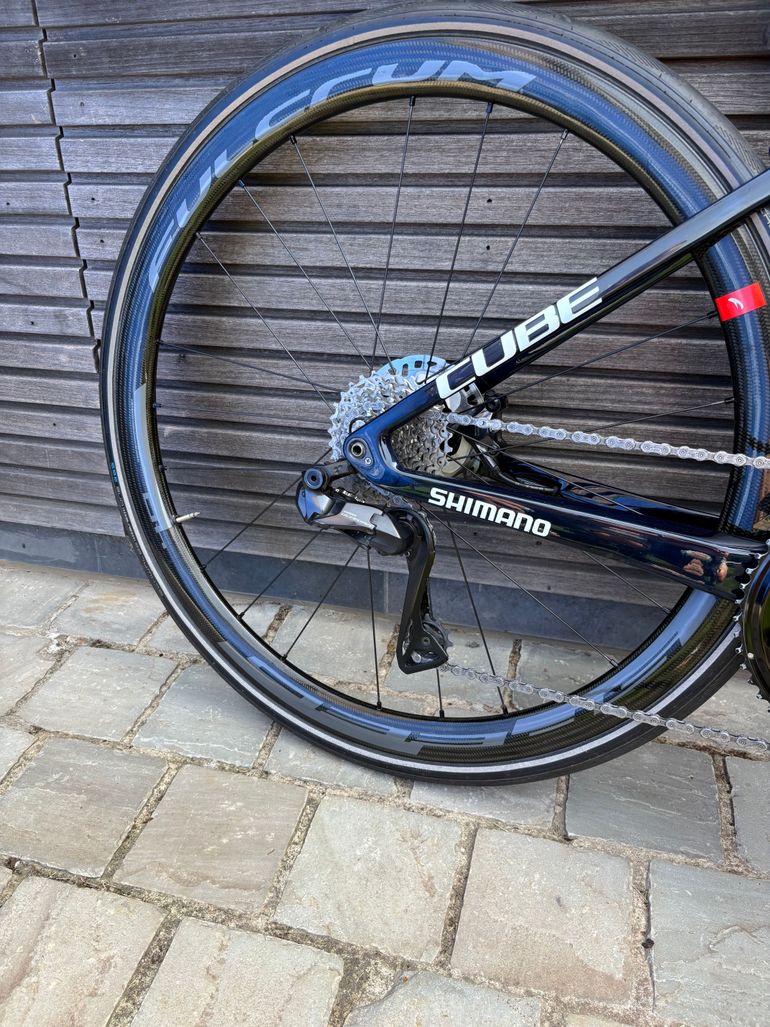 Used CUBE Litening AERO C68x 2024 Road & Gravel, Blu — image 4 of 12