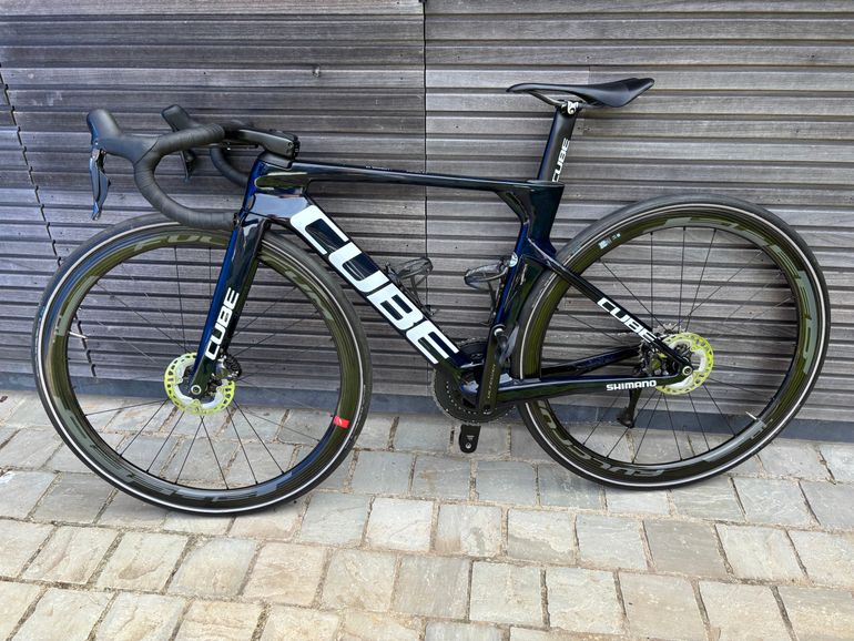 Used CUBE Litening AERO C68x 2024 Road & Gravel, Blu — image 2 of 12