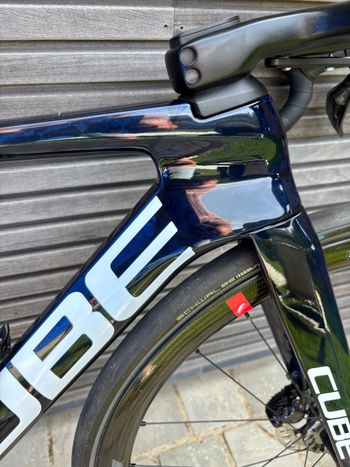 Used CUBE Litening AERO C68x 2024 Road & Gravel, Blu — image 5 of 12