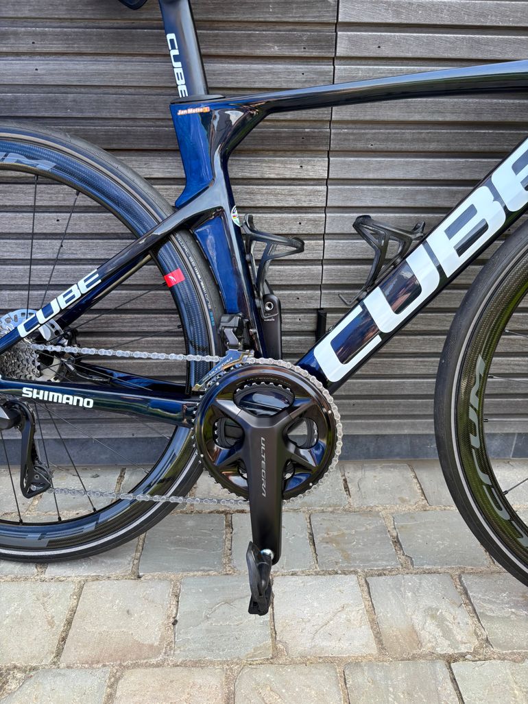 Used CUBE Litening AERO C68x 2024 Road & Gravel, Blu — image 3 of 12