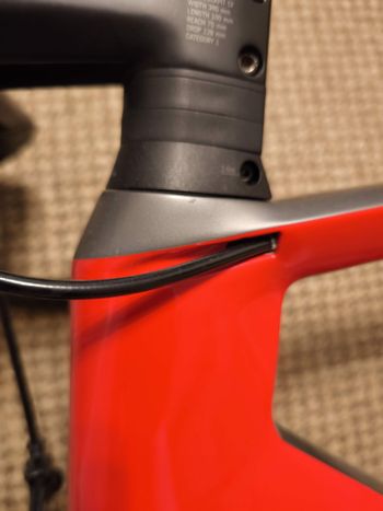 Used Canyon Canyon Aeroad CF SLX 9.0 Frameset (L) Frameset 2019 Road & Gravel, Red — image 7 of 9