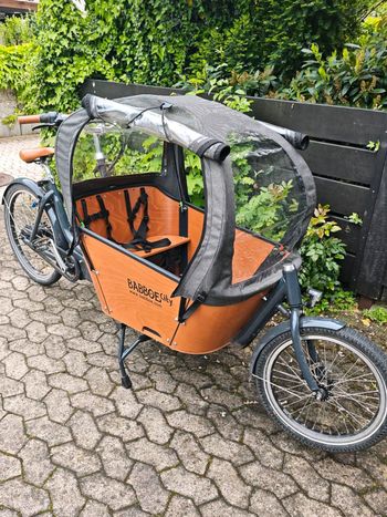 Used Babboe Babboe City Bike Lastenrad E-Bike Cargo Fahrrad Kinder Baby 4kwh Urban — image 7 of 12