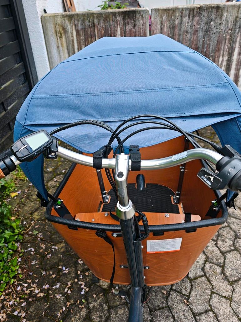 Used Babboe Babboe City Bike Lastenrad E-Bike Cargo Fahrrad Kinder Baby 4kwh Urban — image 11 of 12