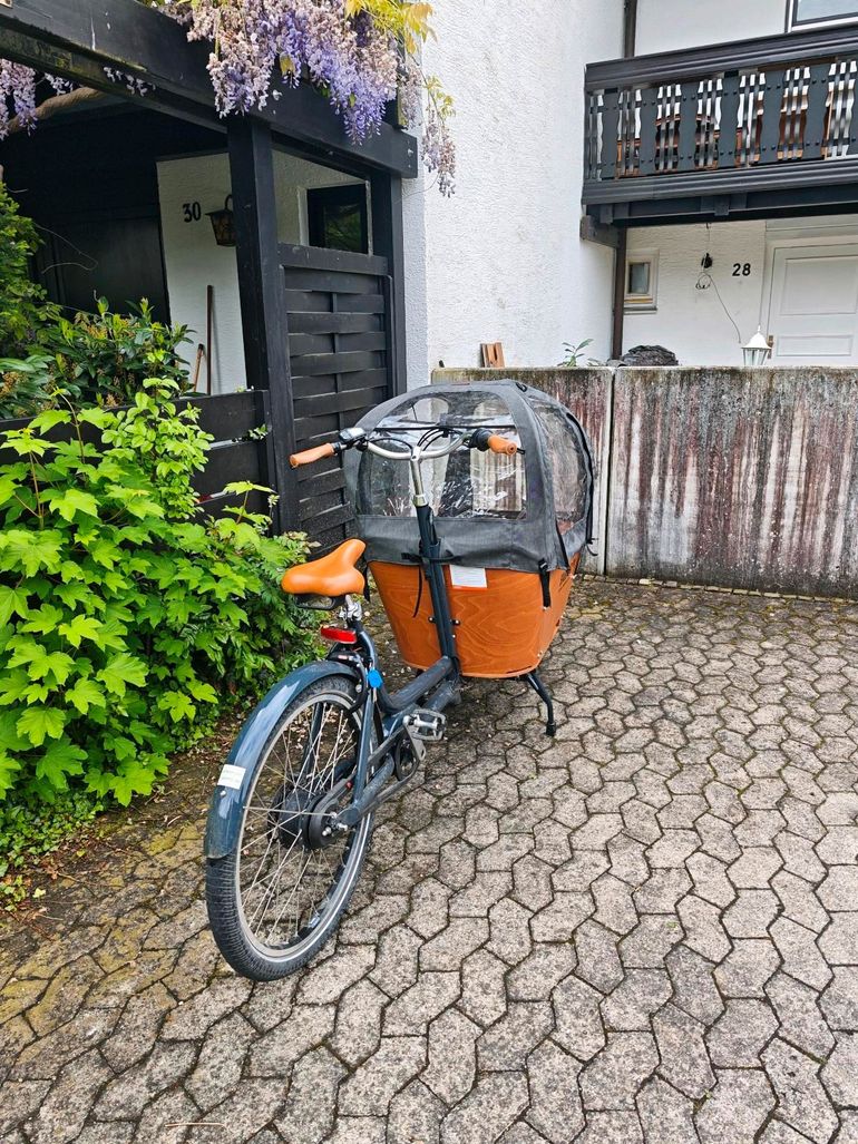 Used Babboe Babboe City Bike Lastenrad E-Bike Cargo Fahrrad Kinder Baby 4kwh Urban — image 4 of 12