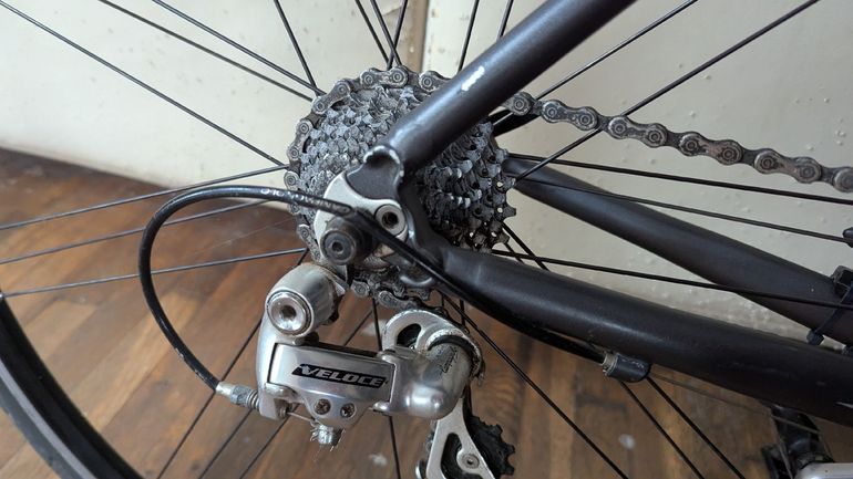 Used Bianchi Bianchi Custom Other Campagnolo 2002 Road & Gravel, Schwarz — image 3 of 4