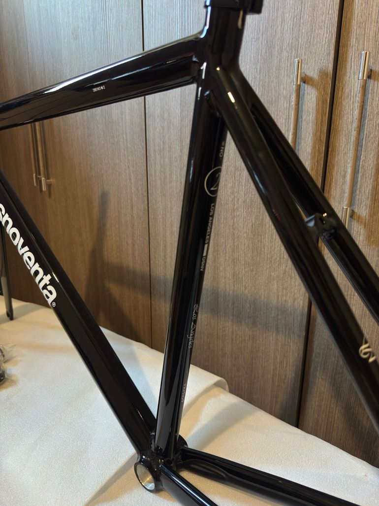 Used Dosnoventa Dosnoventa Custom Frameset 2020 Road & Gravel, Black — image 6 of 17