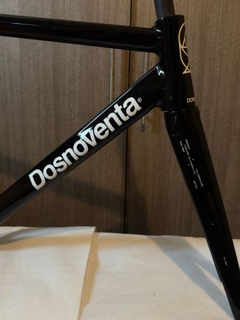 Used Dosnoventa Dosnoventa Custom Frameset 2020 Road & Gravel, Black — image 11 of 17